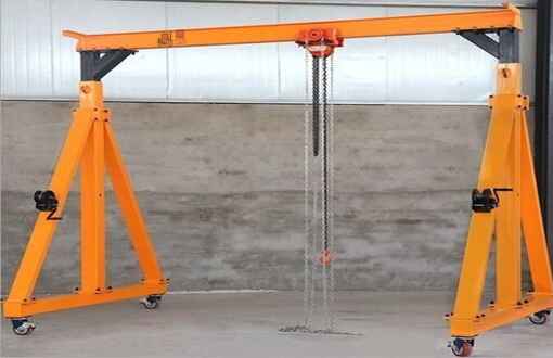 Manual Gantry Cranes Single Girder